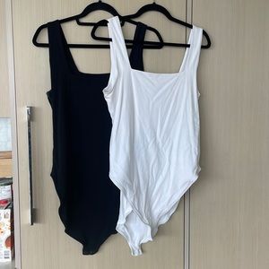Tank Top Body Suit (WHITE ONLY)